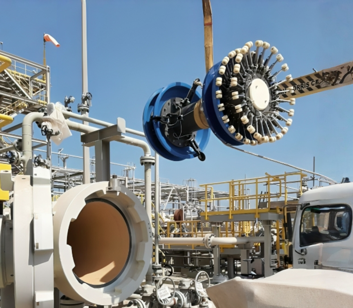 Caliper tool sensor arms